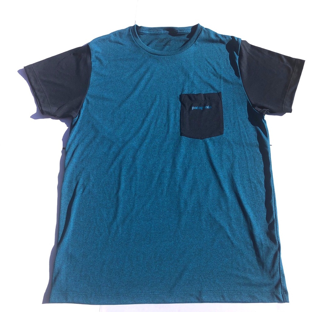 Patagonia Blue Tone 100% Recycled Athletic Tee